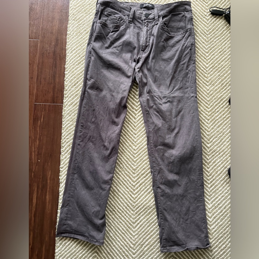 Heritage Men's Charcoal Jeans - Dark Gray